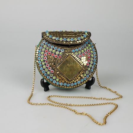 Mosaik-Metalltasche