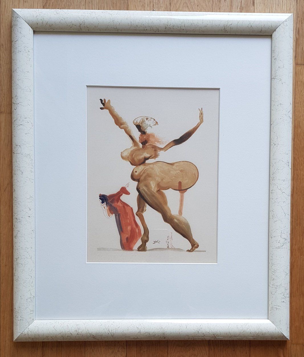 Xilografie: Salvador Dali - Farbholzstich – Usato da Horw venduto da Kunstreich7 3