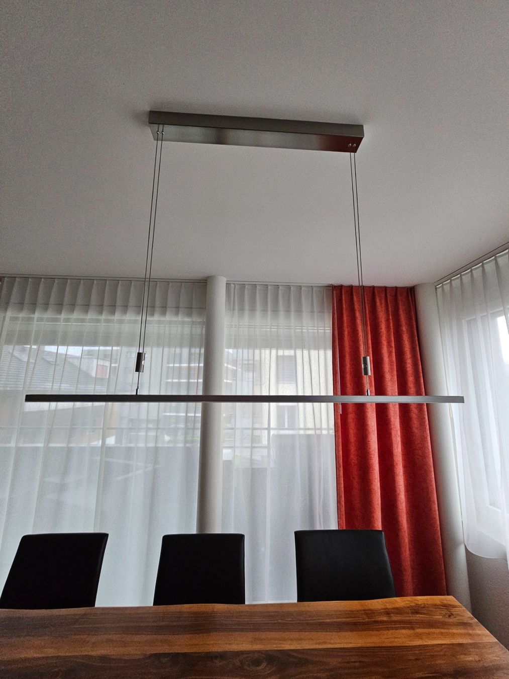 Bankamp Lampadari & plafoniere: Pendelleuchte Bankamp LED Alu gebraucht Schienensystem – Usato da Lauerz venduto da Etri 2