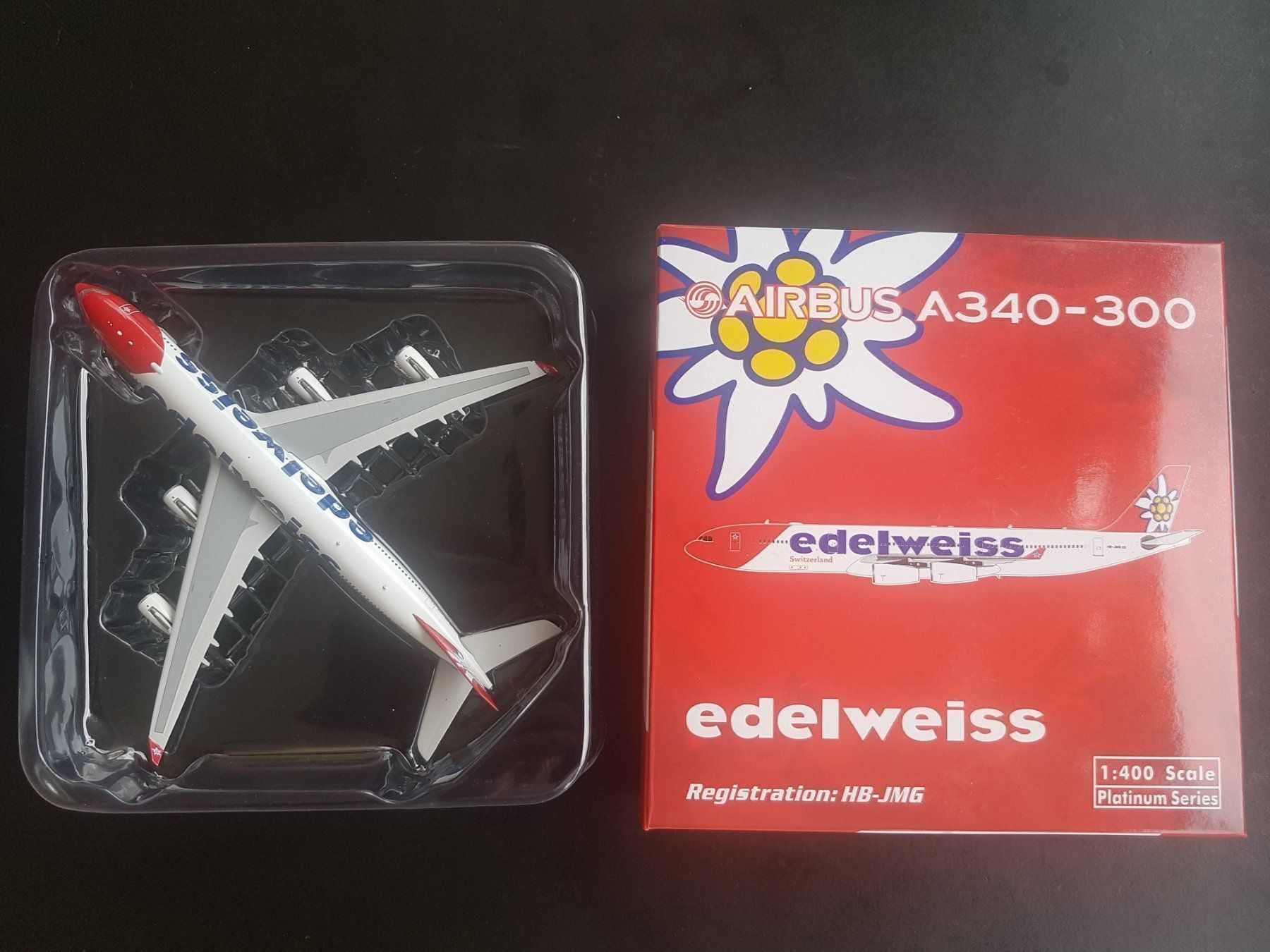 Edelweiss Modellbausätze & Standmodelle: A340-300 EDELWEISS – Neu und originalverpackt aus Morges von iljamuromez 1