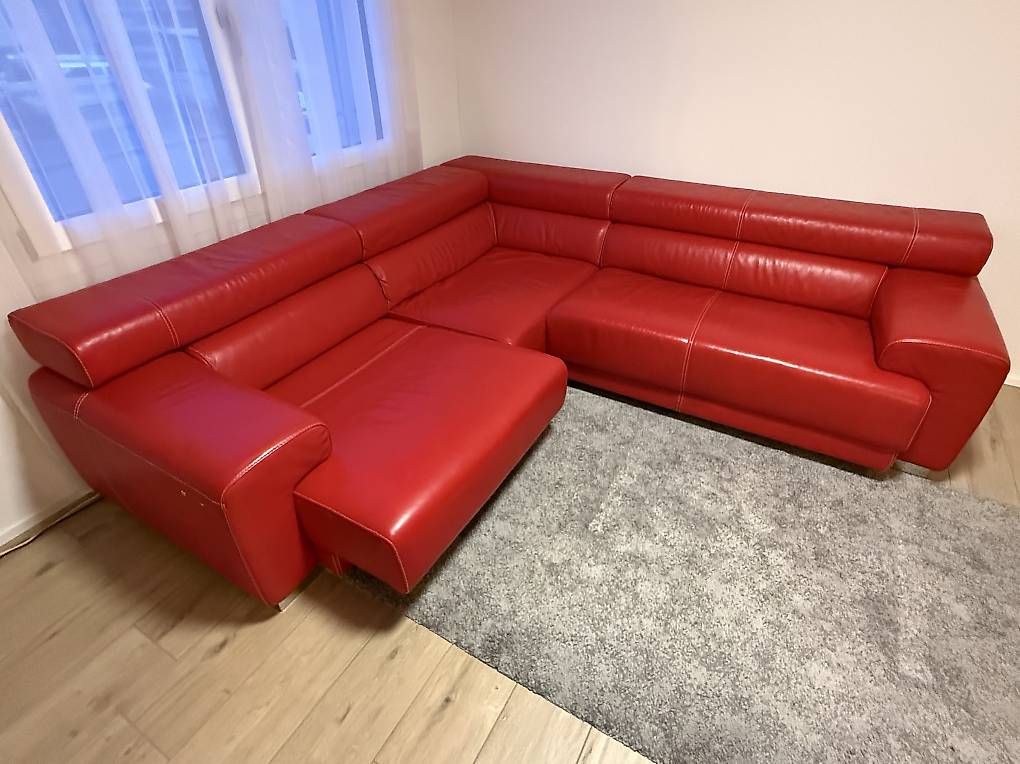 Divani: Calia Italia Designer Ledersofa Ledercouch – Usato da Sursee venduto da adbara 1