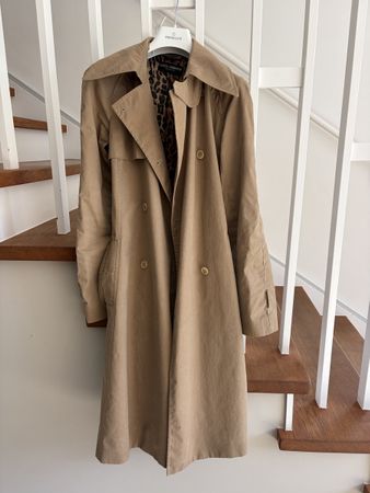 Trenchcoat Dolce & Gabbana beige mit Muster Grösse 40