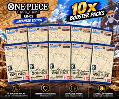 One Piece EB-02 JP – 10 versiegelte Booster Packs