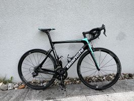 Bianchi Aria Rennrad, Look Pedale, Campagnol