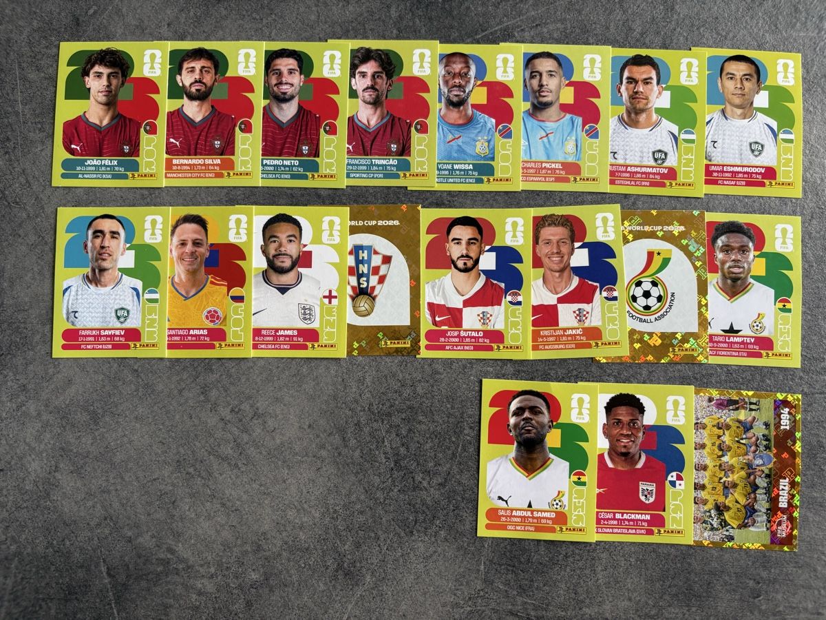 Panini Carte collezionabili: Panini Sticker WM 2026 Diverse – Nuovo (secondo la descrizione) da Lausen venduto da RemoSaam 2