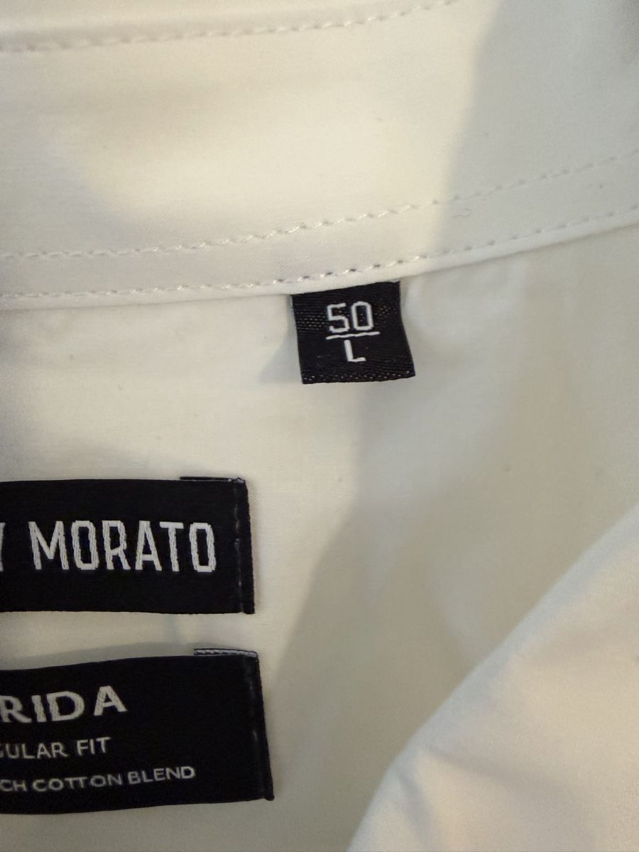 Camicie: Camicia Antony Morato Merida Regular Fit Taglia 50/L bianca – Usato da Lugano venduto da can_xdd8 4