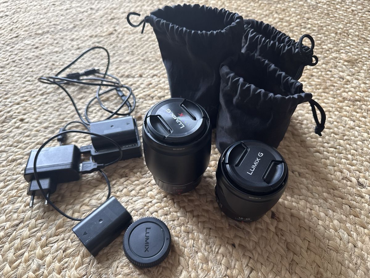 Panasonic Fotocamera: Lumix GH5s mit 3 Objektiven – Usato da Luzern venduto da hzm007 2