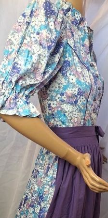ISOLA Dirndl Trachtenkleid NEU Gr. 36 Blau Violett