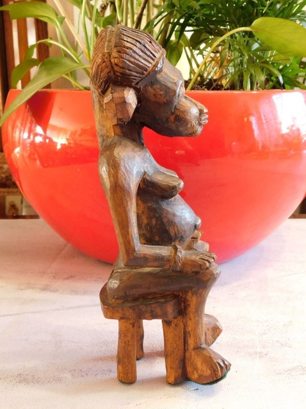 Skulpturen & Statuen: Senufo Senufo  - Sitzende Mutter", Côte d'Ivoire – Gebraucht aus Emmenbrücke von Ulisse-22 3