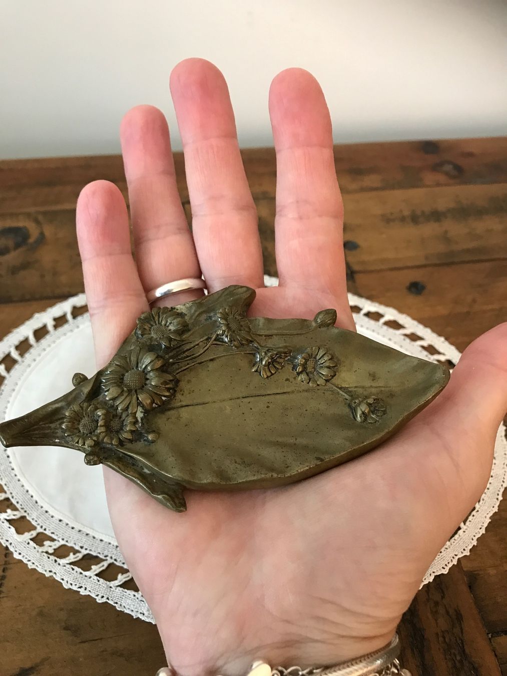 Ciotole: Kleines, altes Messing Schälchen – Usato da Rapperswil SG venduto da cosiba01 1