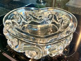 BACCARAT FRANCE HISTORISCHE XL BLEIKRISTALLSCHALE, 9,6 KG