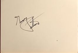 Gene Pitney 1940-2006 Autogramm signiert Karte 10x15cm