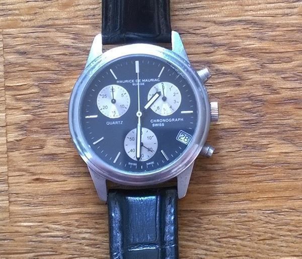 Orologi: MAURICE DE MAURIAC Quartz Chronograph – Usato da Romanshorn venduto da Uhren-Paradies 1