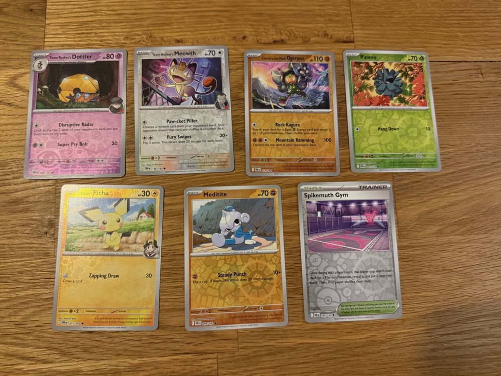 Bulk Destined Rivals EN - 18 Reverse Karten -Top Zustand! (Neu (gemäss ...