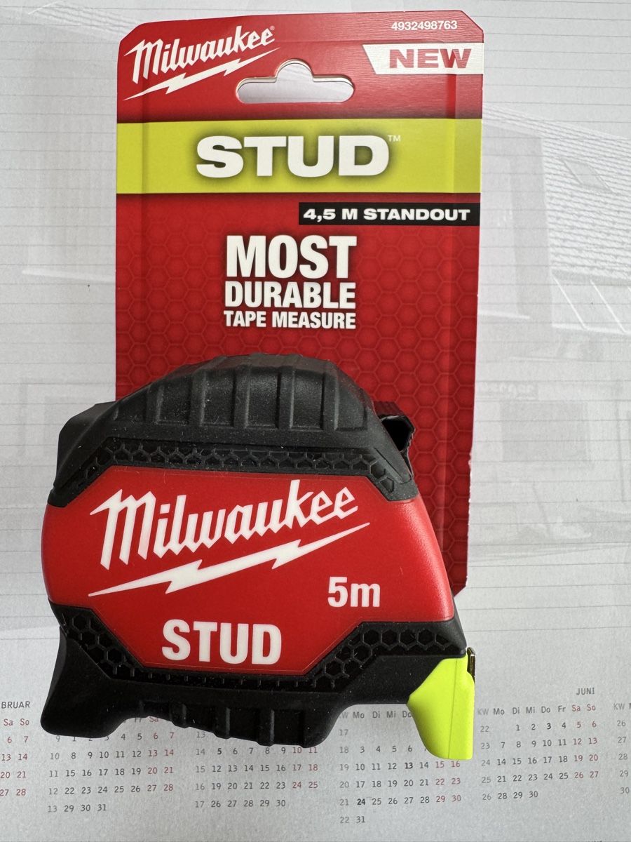 Milwaukee Misurare: Milwaukee Messband Rollmeter – Nuovo e nell'imballaggio originale da Biberist venduto da Boumi_73