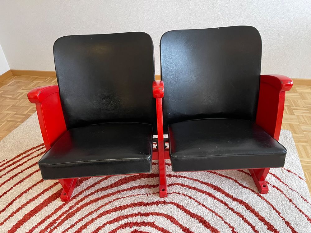 Fabelhafte Kinosessel 2er Vintage Bildernull