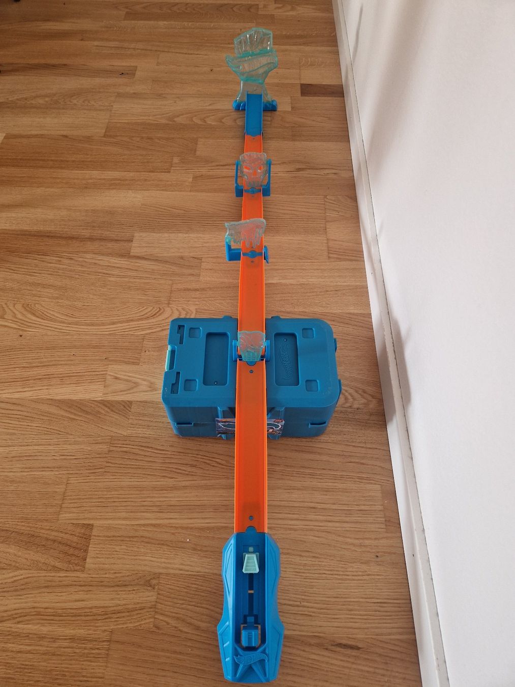 Hot Wheels Rennbahnen: Hot Wheels Track Builder Ice Crash Pack – Gebraucht aus Benglen von Succes7 1