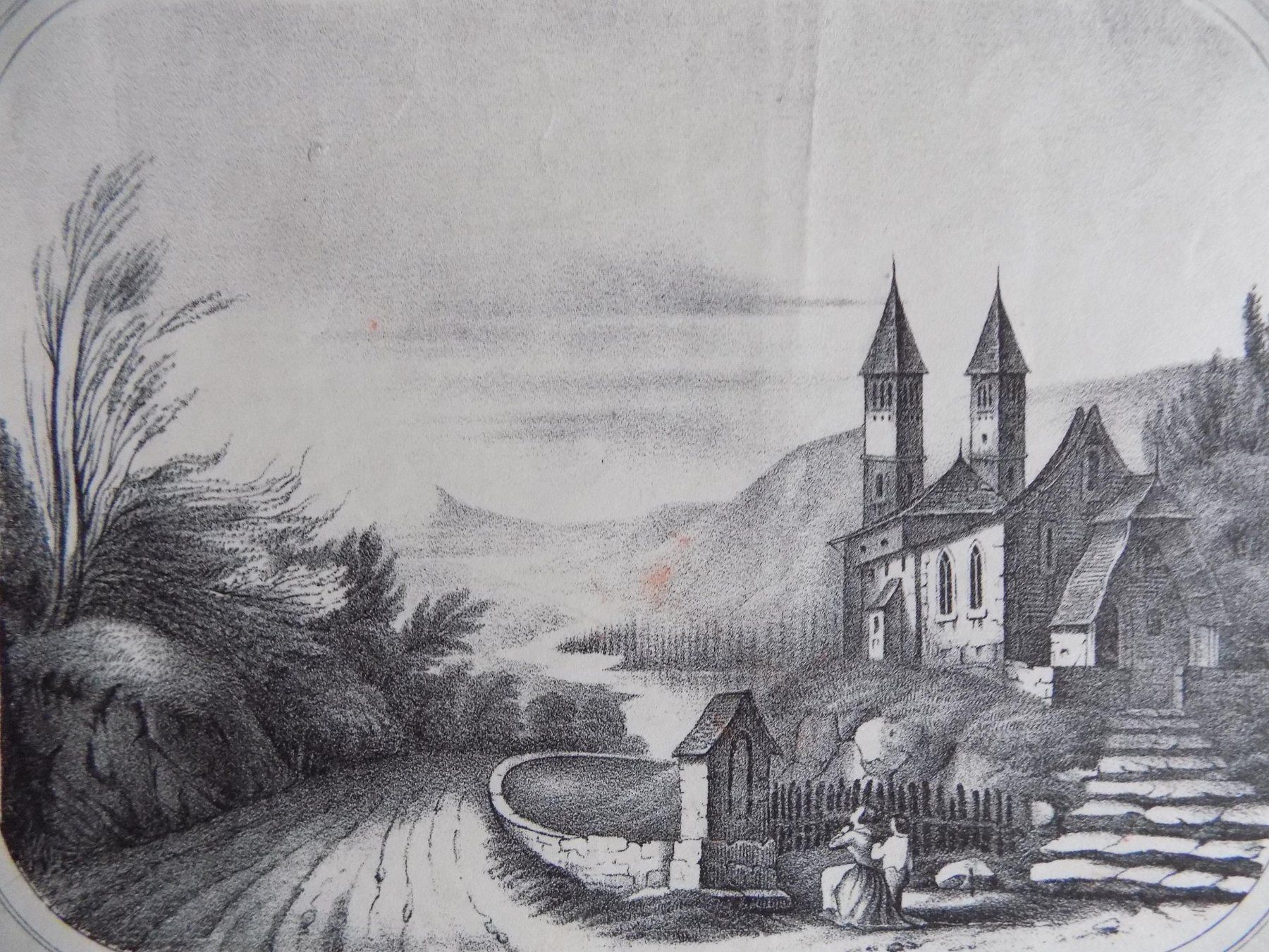 Gravures: Thunersee Gegend Lithographie – D'occasion à Risch par Antikfee 2