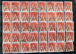 Nr.838 mit Stempel 40 Stück