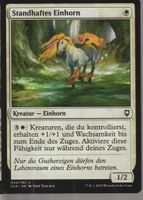 TCG Magic The Gathering MTG CLB  044  Standhaftes Einhor
