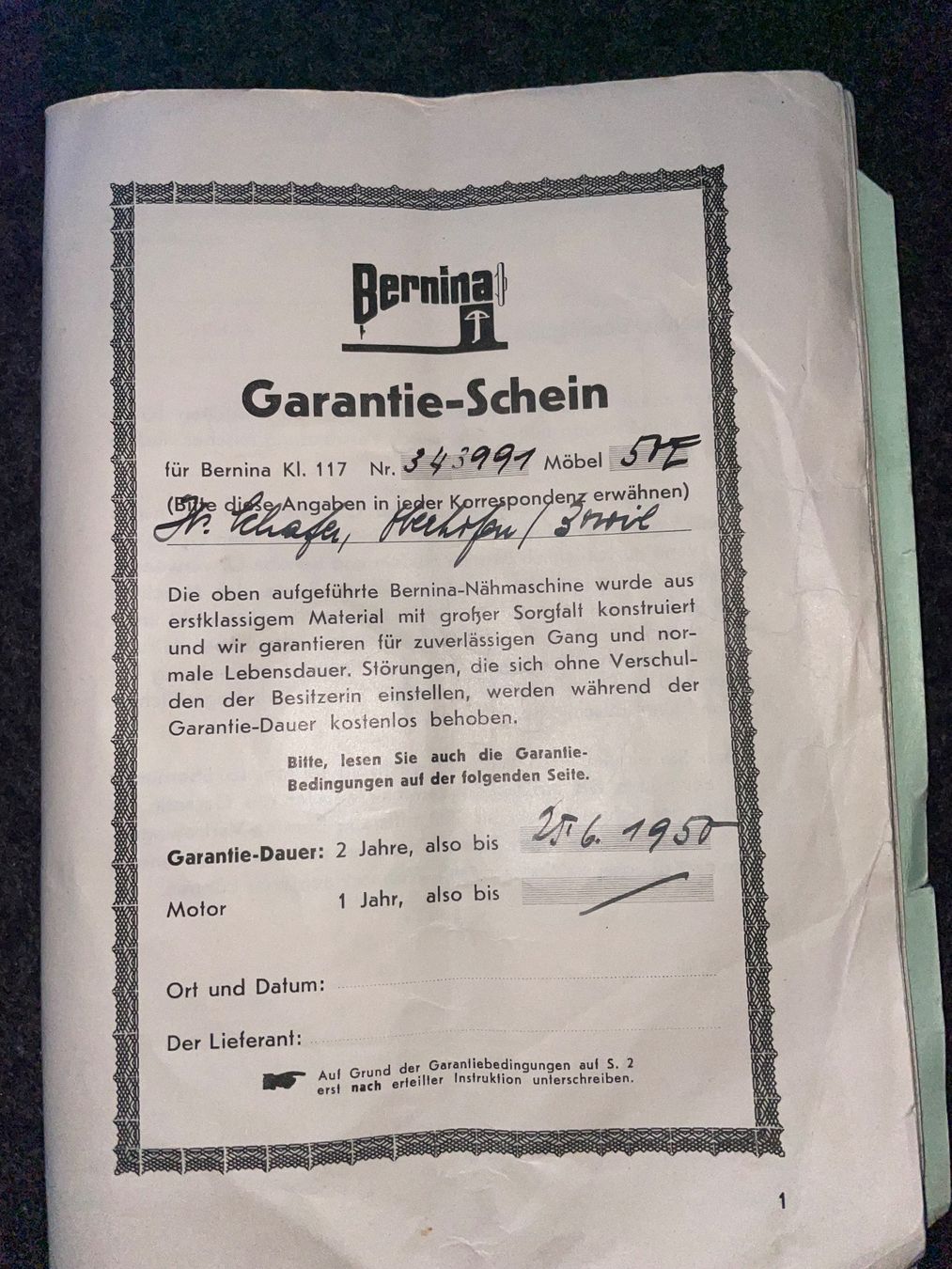Bernina Nähmaschinen: Nähmaschine Bernina KL117 – Gebraucht aus Rupperswil von Sunnyhill 7