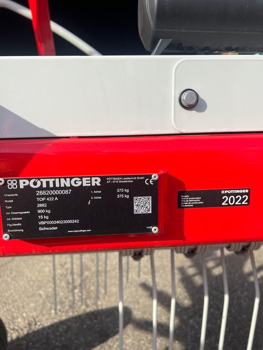 Tutte le macchine: andaineur pottinger – Usato da Fontainemelon venduto da rot_yc7m 4