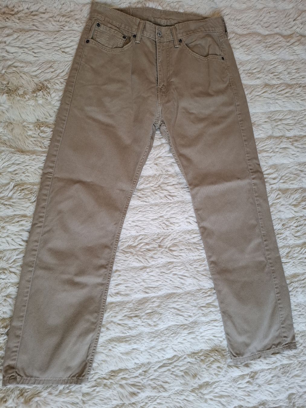 Levi's Pantaloni: LEVI'S 505 Regular Fit Beige W32 L30 – Usato da Le Locle venduto da QUALI-PRIX 3