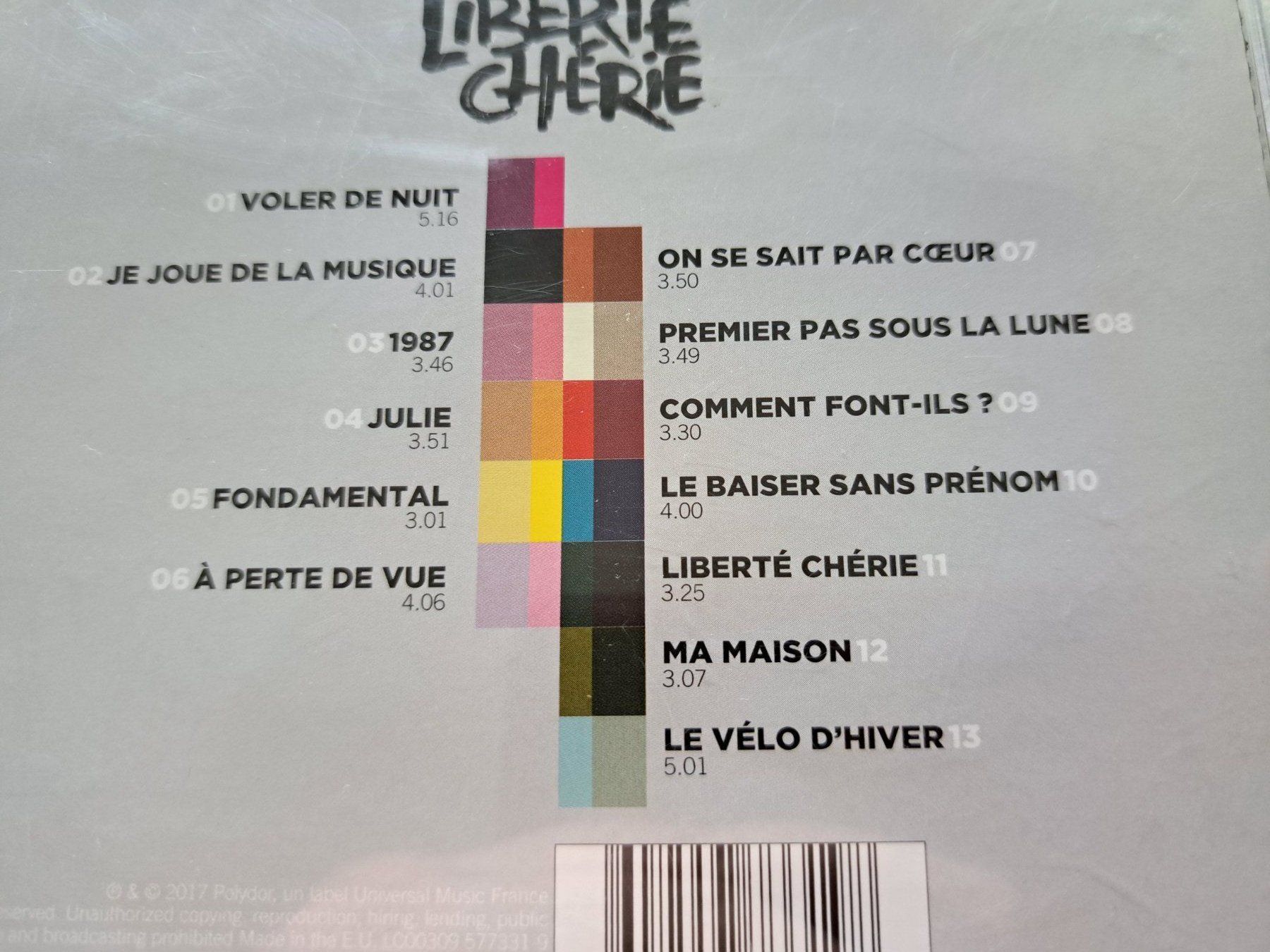 CDs: Cd Calogero - Liberté Chérie  – D'occasion à Pully par bro_n52j 2