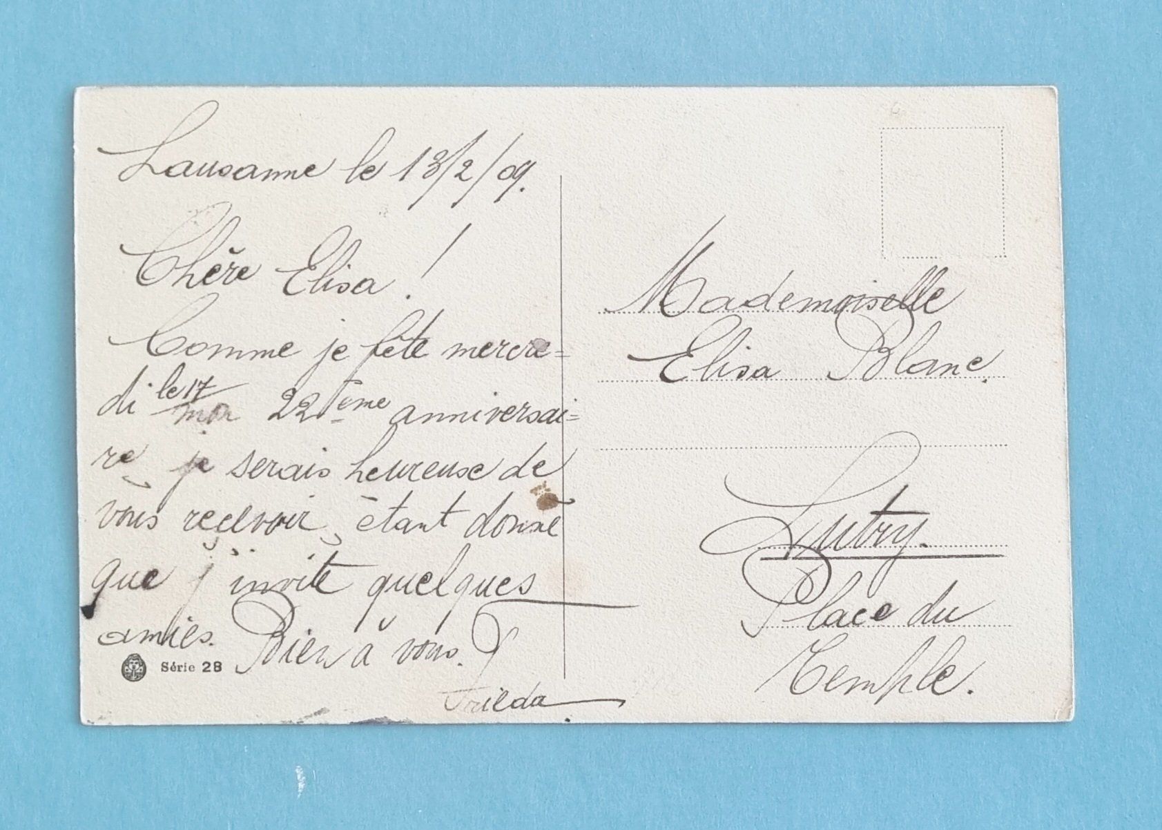 Cartoline postali: Wintersport - Bob - Bosleigh - Descene Joyeuse - 1909 – Usato da Rothrist venduto da RROENK 1