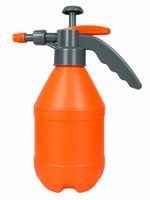 Pflanzensprüher Drucksprüher orange grau neuwertig