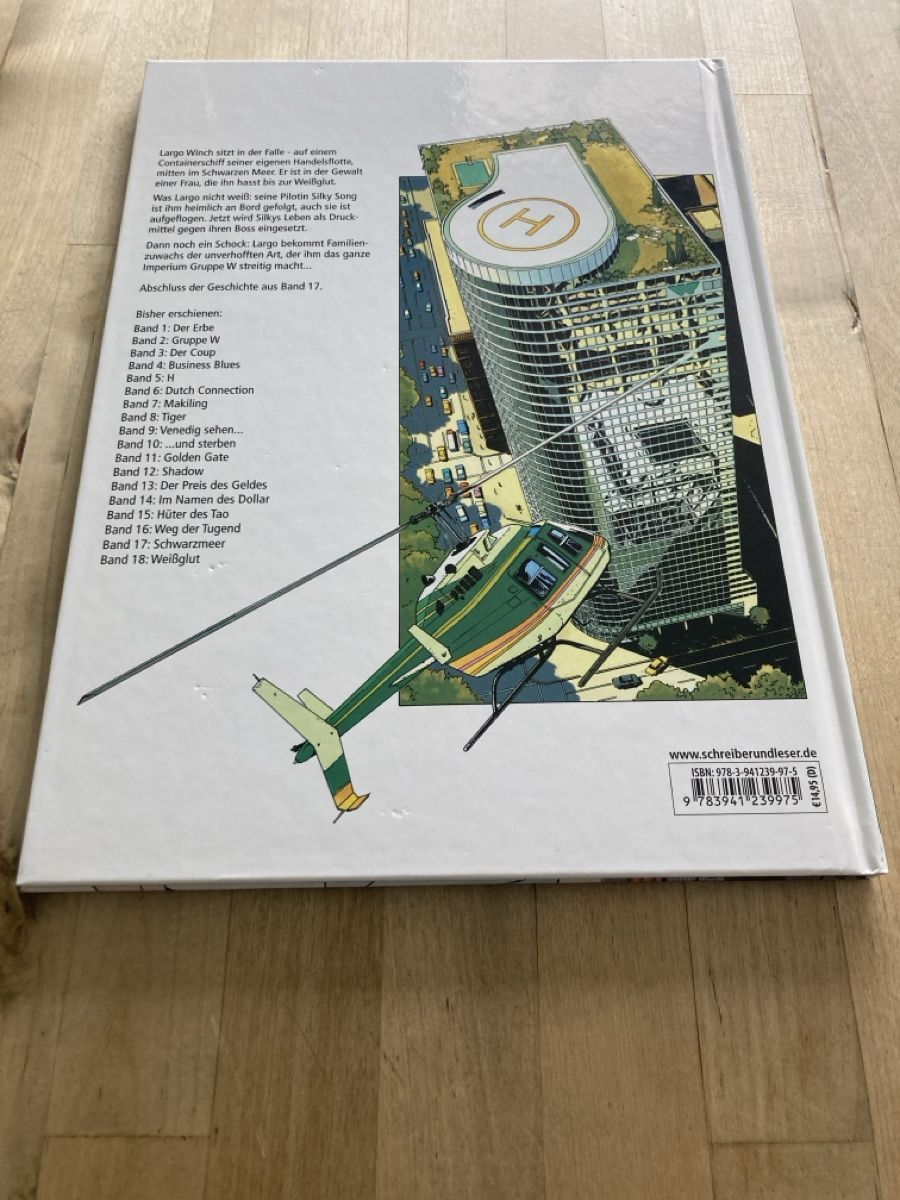 Comics: Largo Winch 18 Weissglut – Neu (gemäss Beschreibung) aus Zürich von msxmsx 1