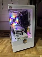 Gaming PC — RTX 3060 Ti White / Ryzen 5 5600G / 32GB RAM 320