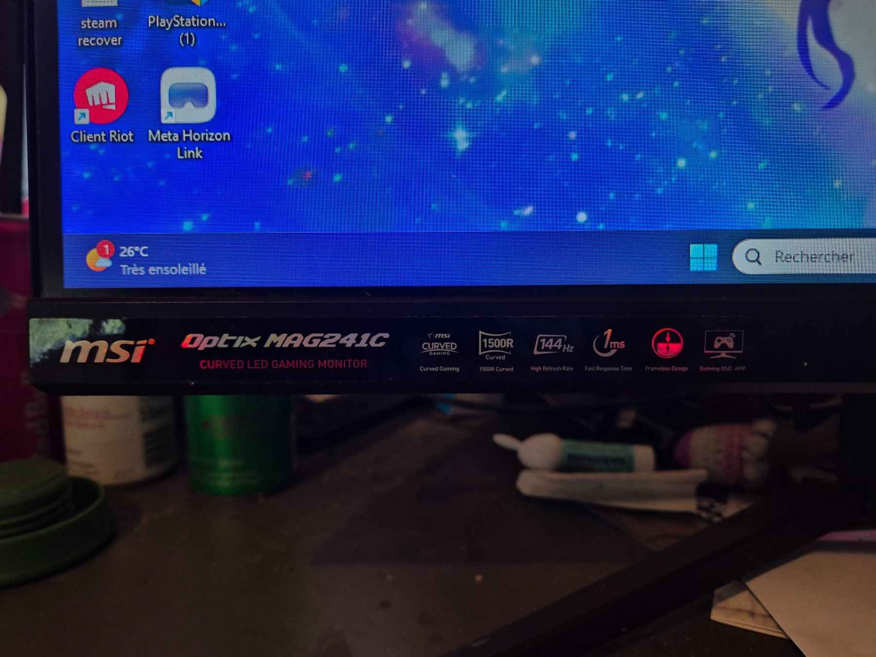 MSI Monitor: Écran de bureau/gaming – Usato da Forel (Lavaux) venduto da Chocokero 1