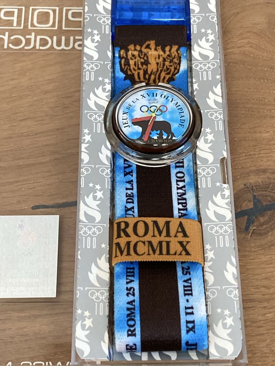 Swatch Orologi: Pop Swatch Roma 1960 PMZ 101 Olympia – Nuovo e nell'imballaggio originale da Boll venduto da Jopp1 3