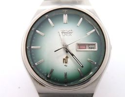 Seiko Elnix 0703-8020 Vintage – Grün – Elektromechanisch