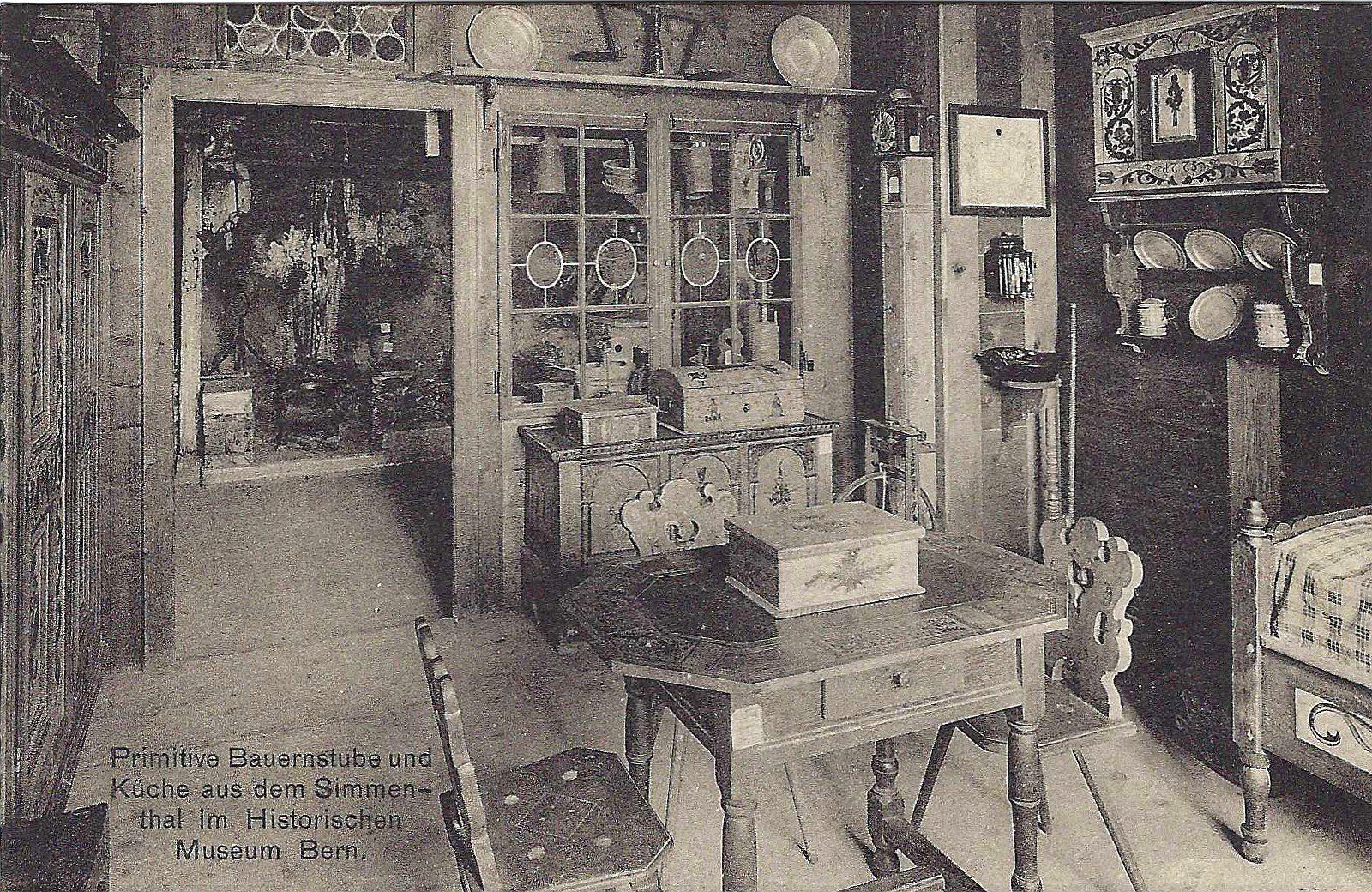 Cartoline postali: Simmenthal alte Bauernstube und Küche – Nuovo (secondo la descrizione) da Buchs AG venduto da Baerfisch
