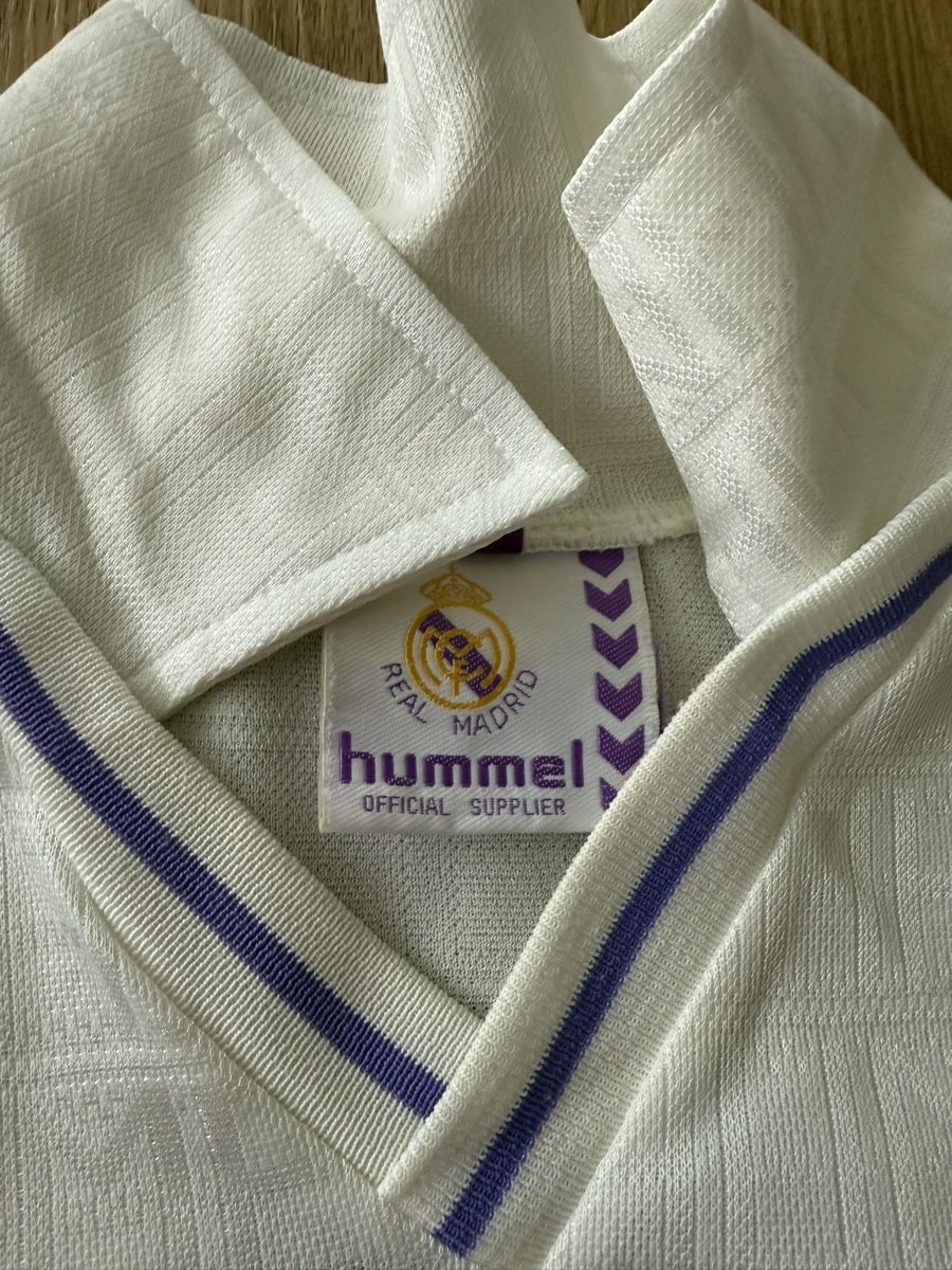 Canottiere & Pantaloni: Originales Real Madrid-Trikot 1990/91 – Nuovo (secondo la descrizione) da Arch venduto da Baloo11 1