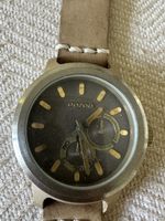 Oozzo Watch with Suede Band — Stylish Timepiece for You!