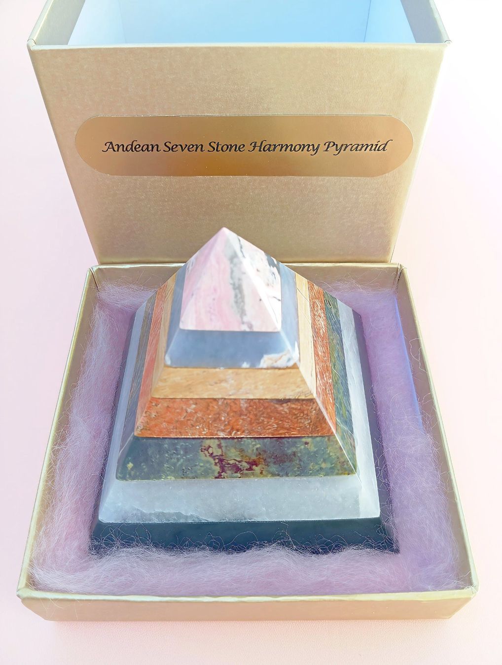 Alle Dekorationen: Geschenkidee, Anden 7 Steine Harmony  Pyramide, – Neu und originalverpackt aus Bern von Ethelcarrion 4