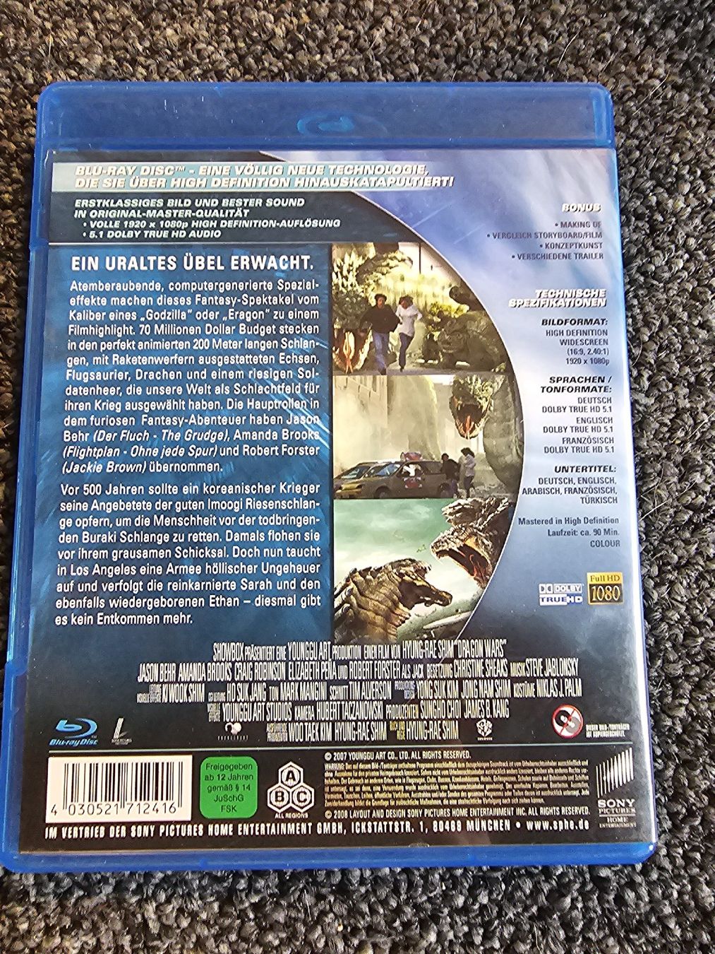 Tutti i DVDs: Dragon Wars D-Wars Blu-ray  – Usato da Ruswil venduto da jan_bxl5 1