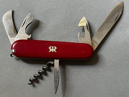 Altes Victorinox/Elinox 91 mm Campingmesser mit Etui, selten