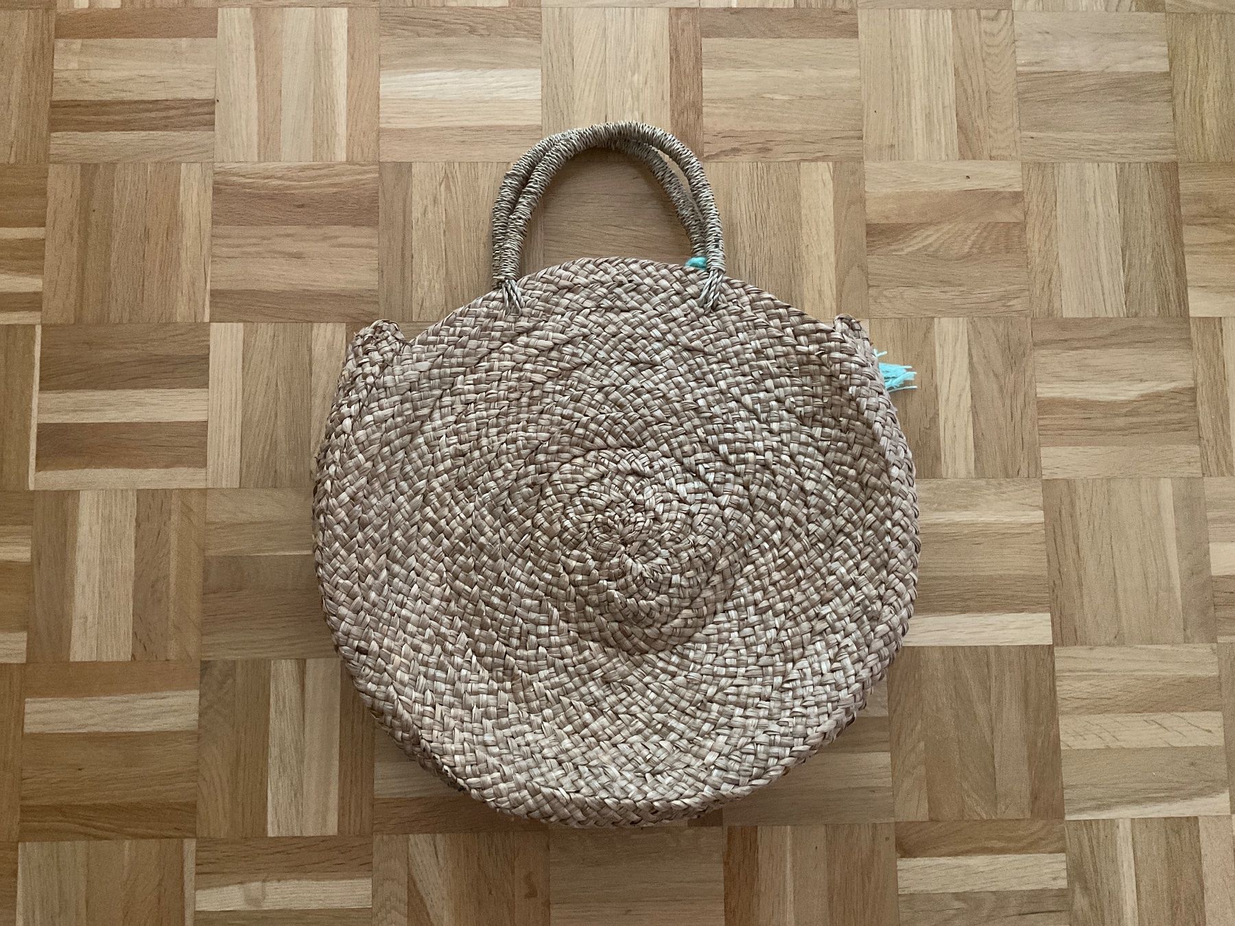 Borse da donna: Panier rond diam environ 35cm – Usato da Biel/Bienne venduto da tatilene 1