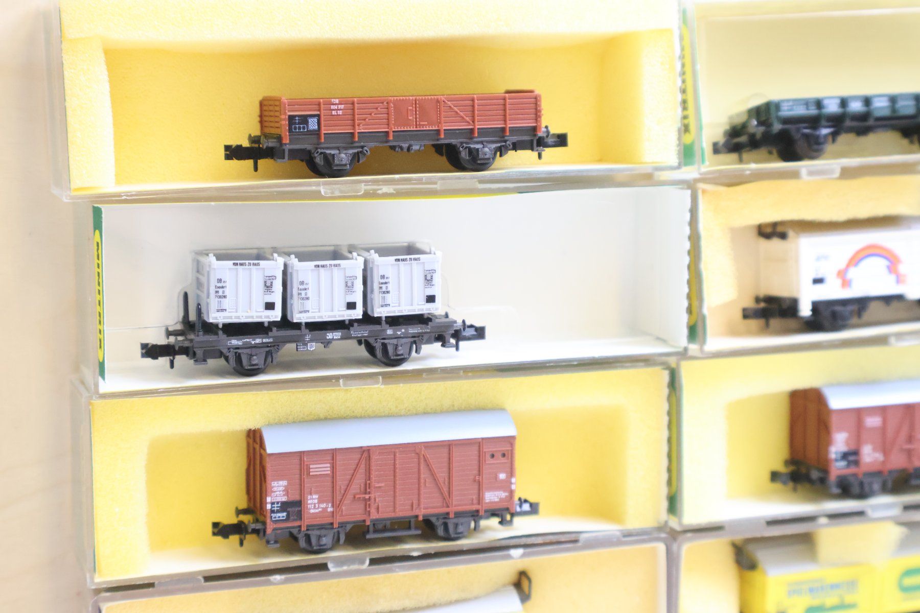 Trix Trains électriques: Minitrix 8 x Güterwagen Set - Spur N – D'occasion à Winterthur par Monstera 4