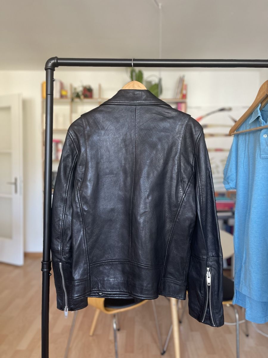 Zara Giacche: Zara Lederjacke, Schwarz, Grösse S – Nuovo (secondo la descrizione) da Zürich venduto da Tcj.han 4