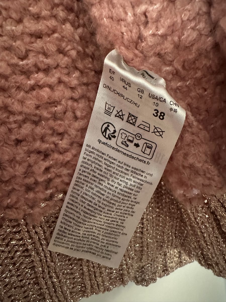 Giacche: Cartoon Strickjacke rosa, gold Gr 38 – Nuovo (secondo la descrizione) da Hindelbank venduto da Surlie 7