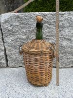 Antike Korbflasche