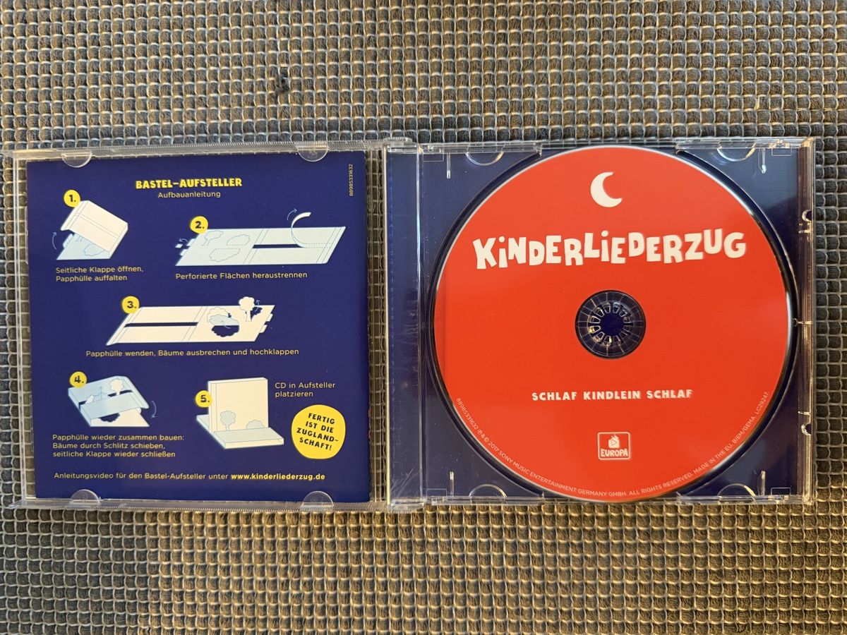 CD: Kinderliederzug - Schlaflieder CD - Top Zustand! – Usato da Oberwangen b. Bern venduto da Ssimon2 2
