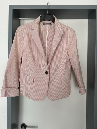 Kurzer Blazer von biancoghiaccio, Grösse 40/42