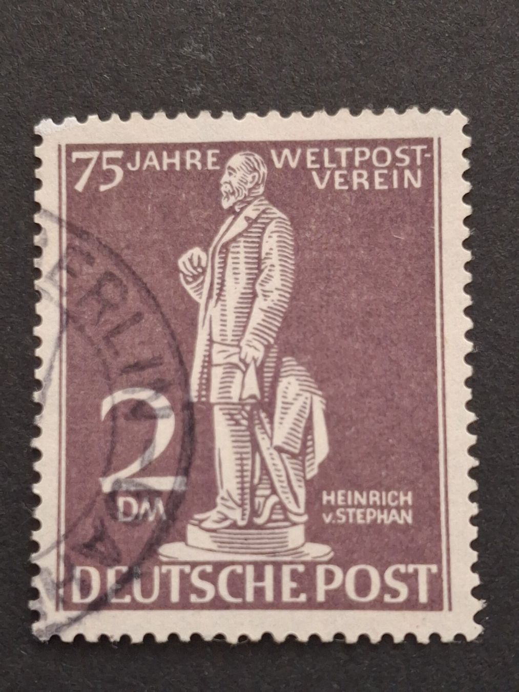 Tous les timbres: Berlin UPU Mi-Nr.41 gestempelt 80 Fr – D'occasion à Kriens par Nidfeld45