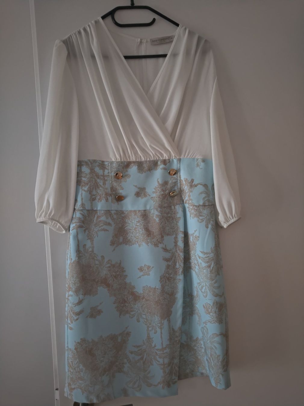 Kleider: Festliches Kleid in Wickeloptik – Neu (gemäss Beschreibung) aus Salenstein von Silly...0